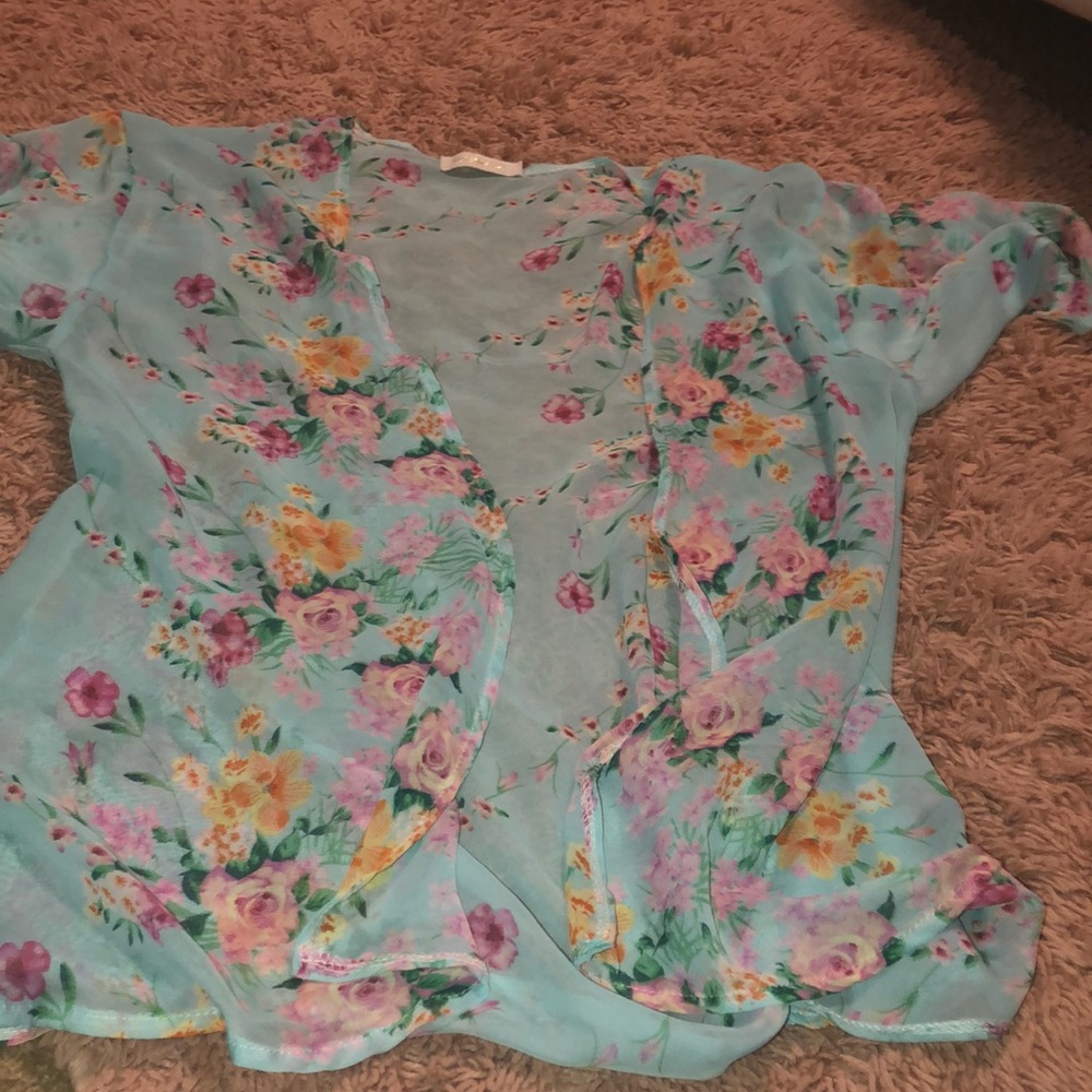 Hawaiian printed cover up!